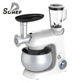 2021 New 1300W stand food mixer with 5L stainless steel bowl and blender accessories